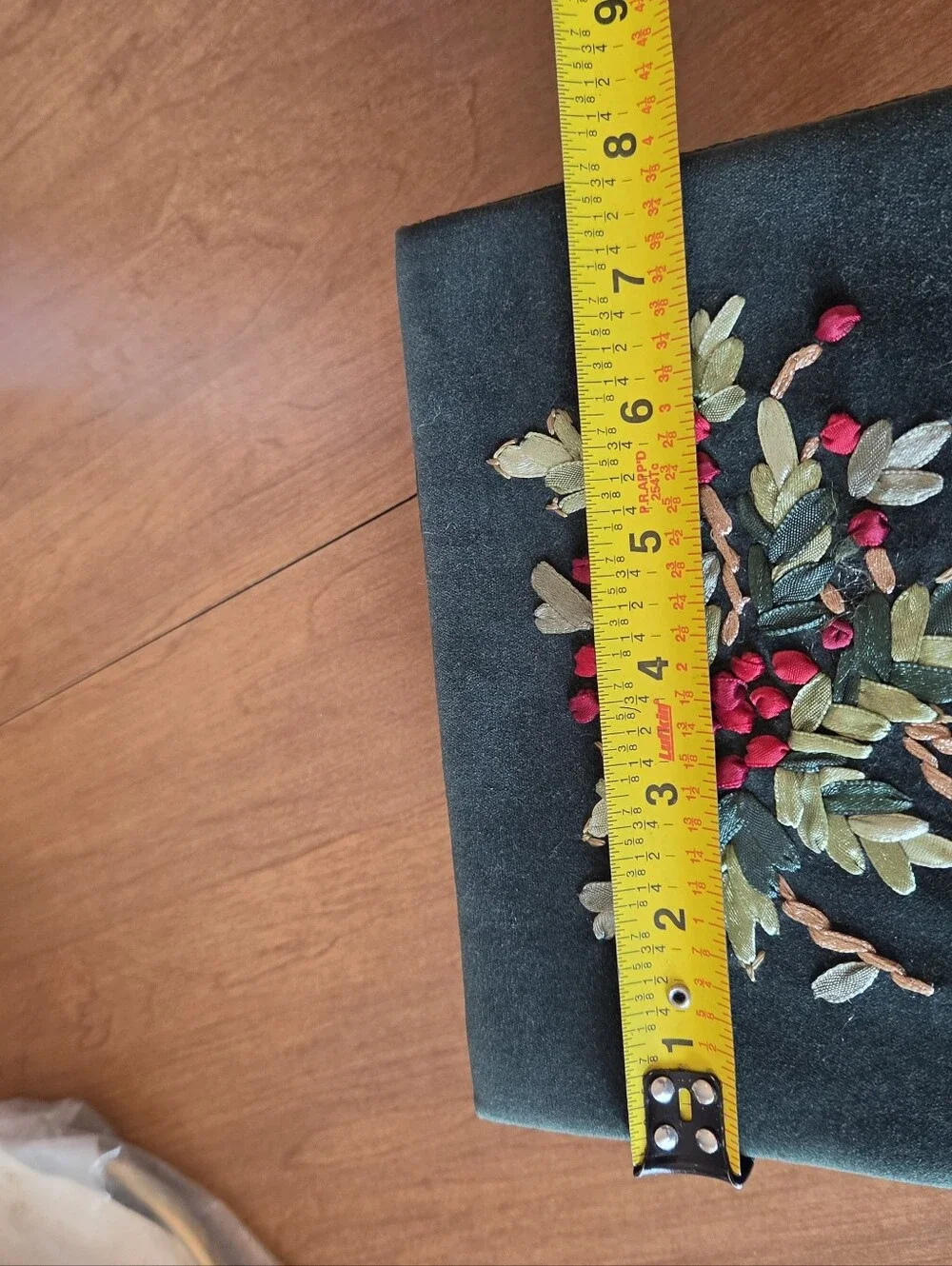 Vintage Velvet Jewelry Box